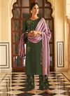 Green Colour Latest Fancy Designer Heavy Festive Wear pyor stepal viscose Stylish Salwar Suit Collection 124